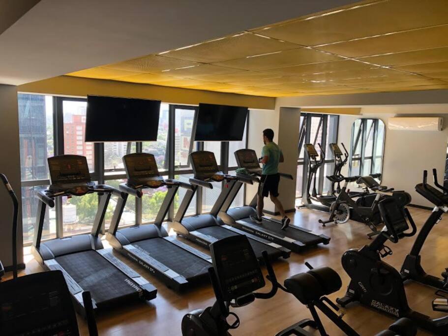 Nuevo Y Lujoso Depto Con Amenidades Nuevo Polanco Apartment Mexico City Ngoại thất bức ảnh